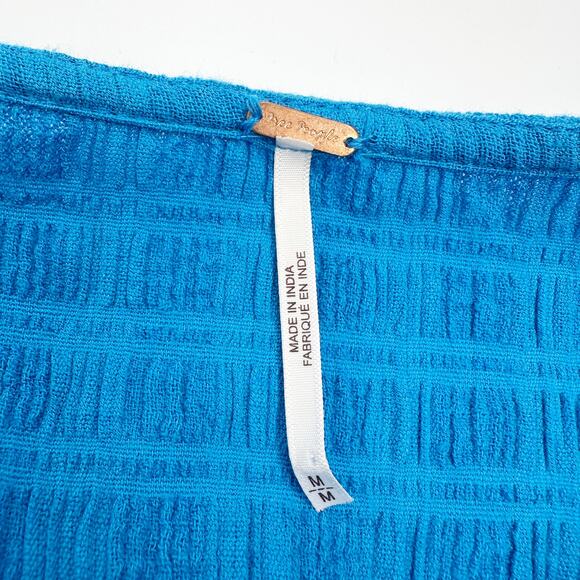 Free People Endless Summer‎ Elle Mini Dress in Catalina Blue Size Medium - Picture 8 of 11